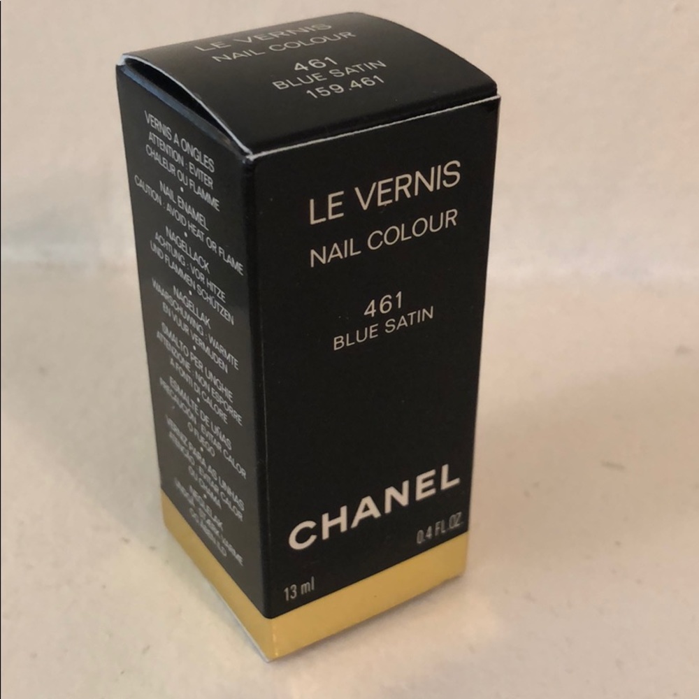 Chanel Le Vernis Nail Colour - 461 Blue Satin